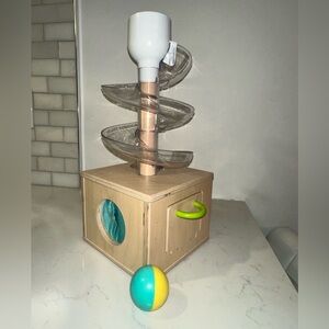 Lovevery Slide & Seek Ball Run Wooden Baby Toy